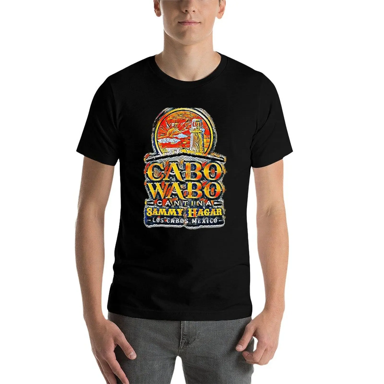 Фото Рубашка на заказ Essential t Cantina с принтом Tequila мужская роскошная рубашка Wabo футболка Cabo футболка №4