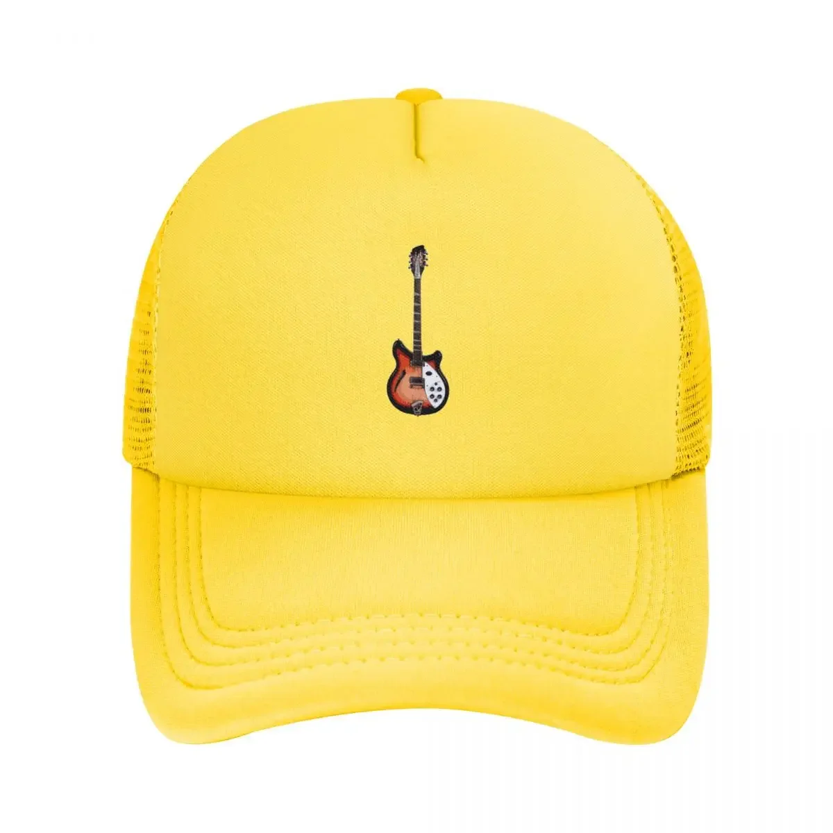 Rickenbacker 360, сетчатые бейсболки с эскизом, бейсболки Snapback, дышащие повседневные бейсболки для улицы, мужские и женские