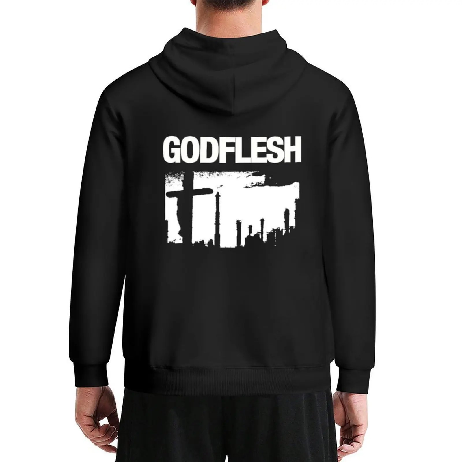 GODFLESH Толстовка с капюшоном, эстетичная одежда, модная мужская одежда в корейском стиле, мужская дизайнерская одежда, толстовки для мужчин