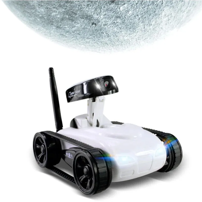 FPV WIFI RC Автомобиль Качество в реальном времени Мини HD Камера Видео Дистанционное Управление Робот Танк Интеллектуальное IOS Anroid APP Беспроводные Игрушки