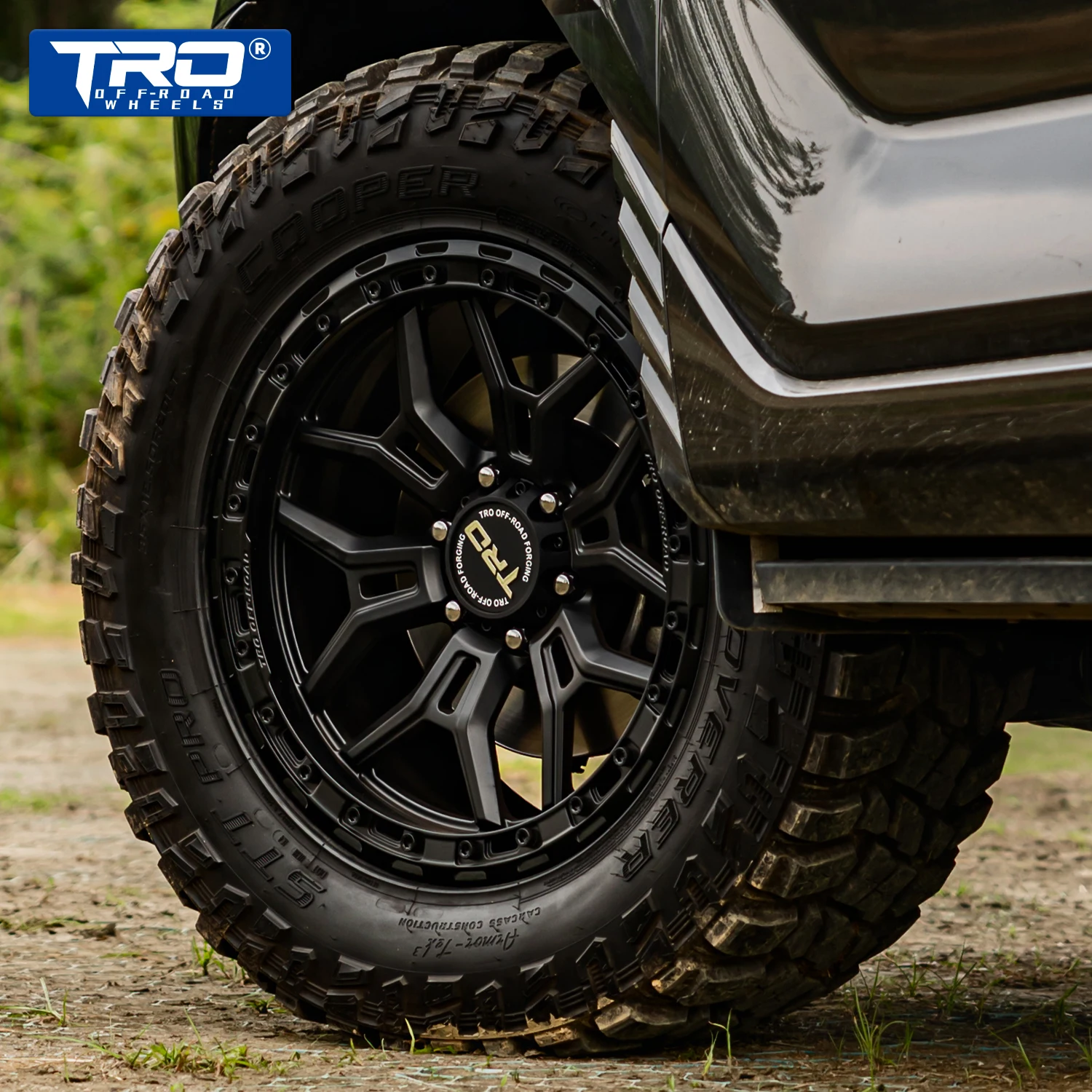 Фото TRO-R01 кованые полные противоскользящие колеса 0, бак 400, бак 500, бак 700, преобразование Prado LC250 №3