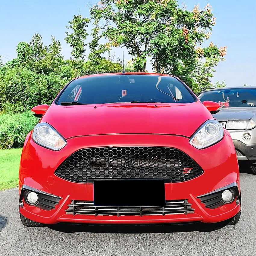 Фото Переднее вентиляционное отверстие автомобиля подходит для Ford Fiesta MK 6 ST MK 7 2012-2017, трансграничная модификация, наклейка на лезвие, запасные части №5