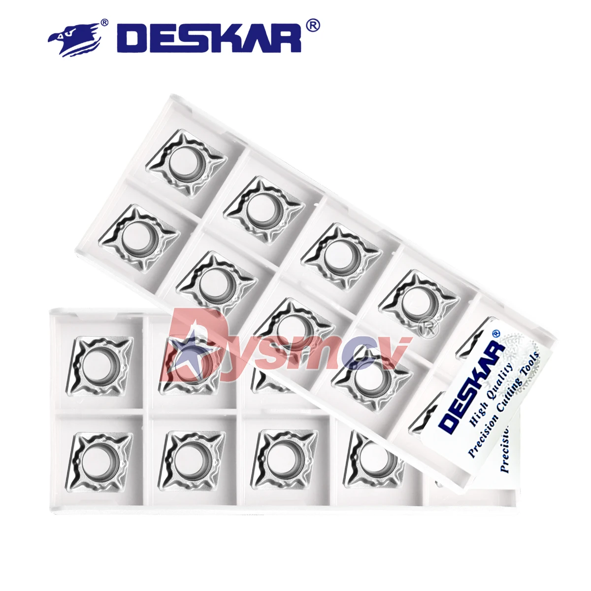 DESKAR 100% оригинальные вставки с ЧПУ CCMT060204-FG CCMT09T304-TC LF90, токарные инструменты для внутренних отверстий, серия CCMT, керамические стальные детали, специальные