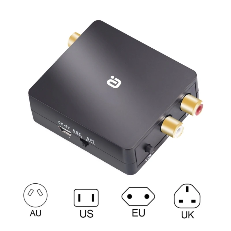 DA600 цифро-аналоговый преобразователь DTS5.1CH декодирование RCA DAC E65C