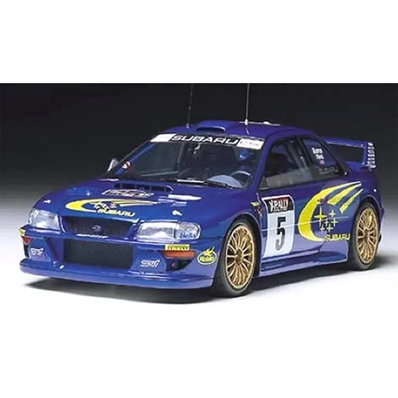 Фото 1/24 TAMIYA сборная модель автомобиля Subaru Leopard WRC99 фигурка раллийного автомобиля 24218, игрушечная модель автомобиля, украшение для комнаты, детская игрушка в подарок №2