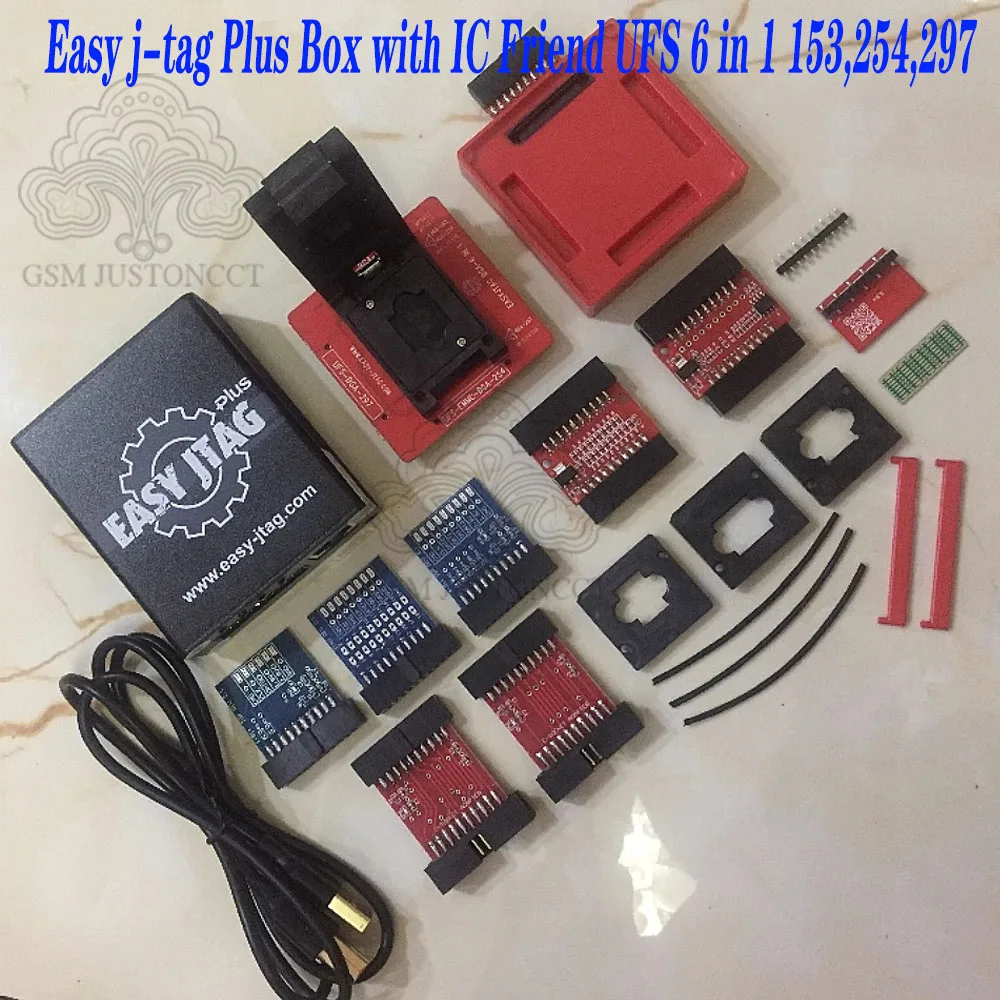 Оригинальная розетка IC Friend Ufs 4 в 1, Ufs 254,153,297 + Z3X Easy J-tag Plus Box Телефоны и аксессуары