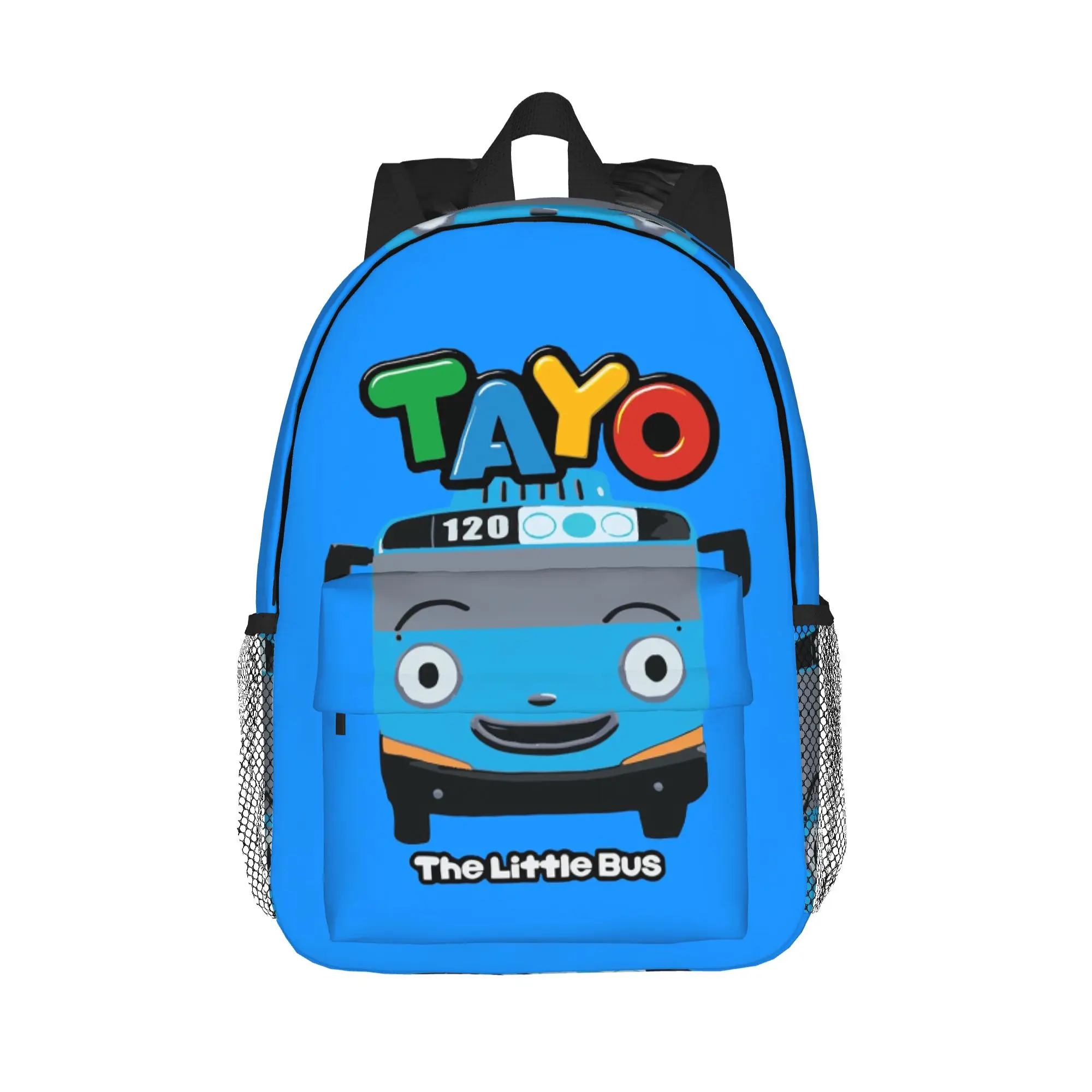 Рюкзак Tayo The Little Bus, хит продаж, вместительный рюкзак для мальчиков и девочек, сумка через плечо для мужчин и женщин, школьная сумка