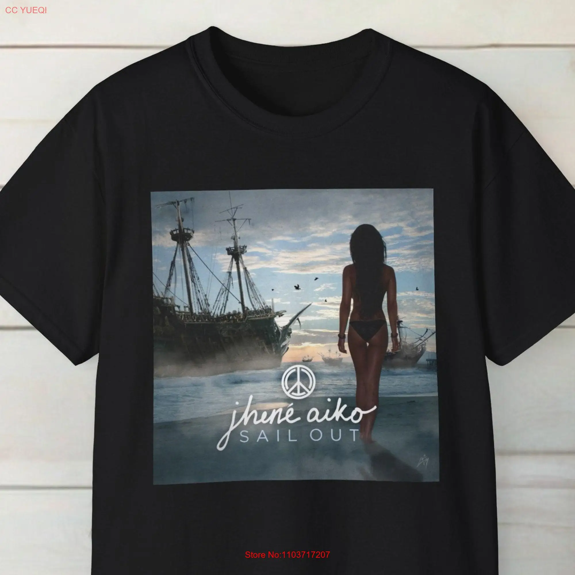 Jhene Aiko Sail OuT Футболка, быстрая доставка, длинные или Короткие рукава
