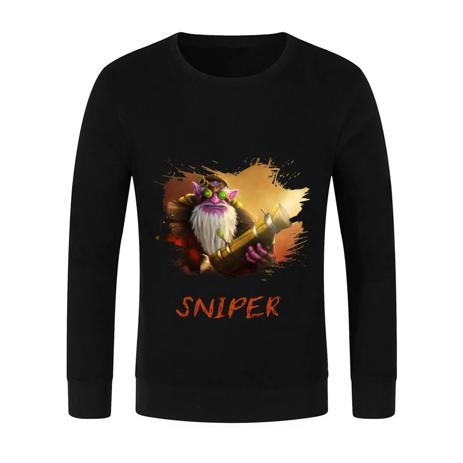 Фото Пуловер Sniper Dota 2, мужская одежда, мужская осенняя одежда, осенняя одежда, спортивный костюм, толстовки с рисунком №2