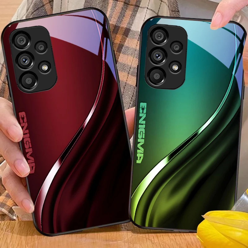 Градиентная смесь серого цвета для Samsung S25 S8 S9 S10 S20Ultra S21 Pro S22 Plus S23 FE S24 Ultra S25 Edge S25Ultra стеклянный чехол для телефона