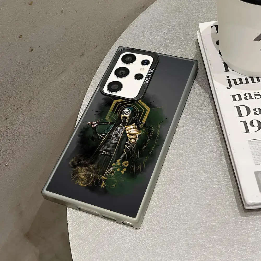 Фото SLEEP TOKEN — чехол для телефона Even In Arcadia для Samsung Galaxy S25 S24 S23 S22 S21 S20 Note20 Ultra Plus Fe, цветной серебряный чехол №4