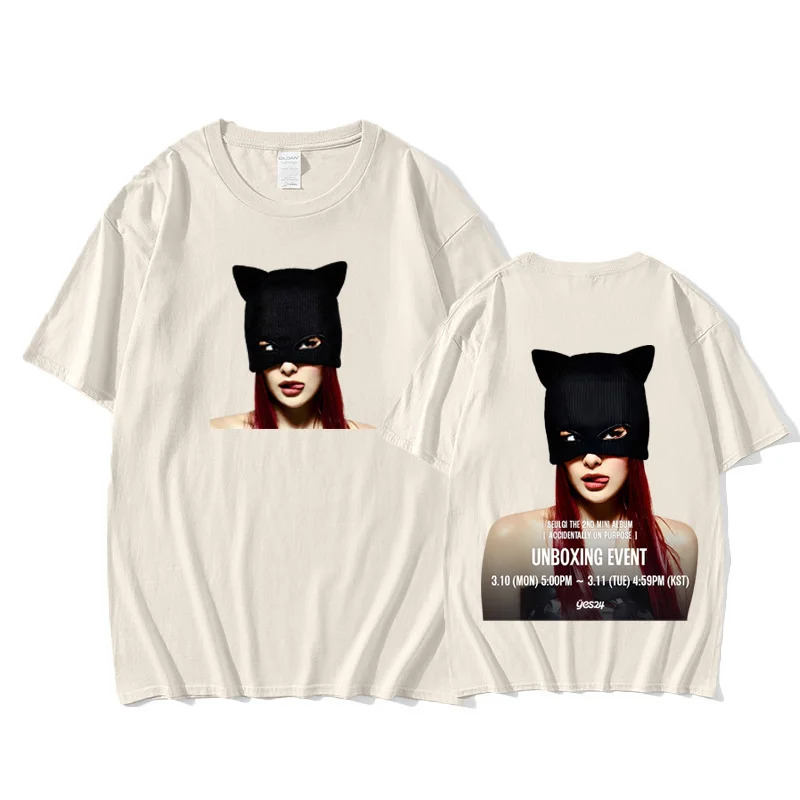 Фото SEULGI модные винтажные модные Camisetas повседневные хлопковые Camisetas Harajuku графический принт Femininas удобные мягкие летние №2