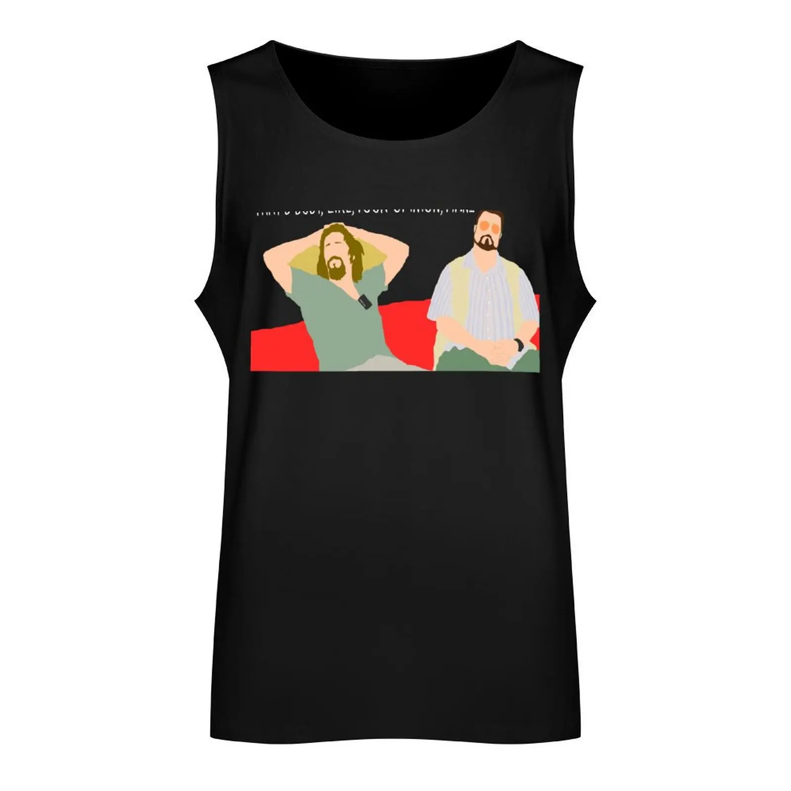 Фото Майка The Big Lebowski Мужская Спортивная, майка для бодибилдинга, одежда для мужчин №2
