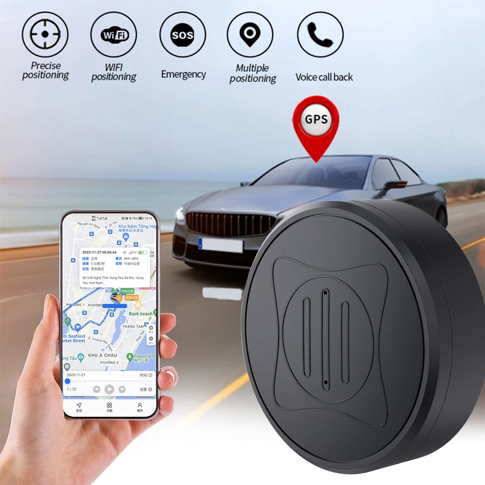 1 шт. GF10 автомобильный GPS-локатор, трекер для пожилых детей, домашних животных, портативное противоугонное устройство против потери, сильный магнит, Бесплатная установка