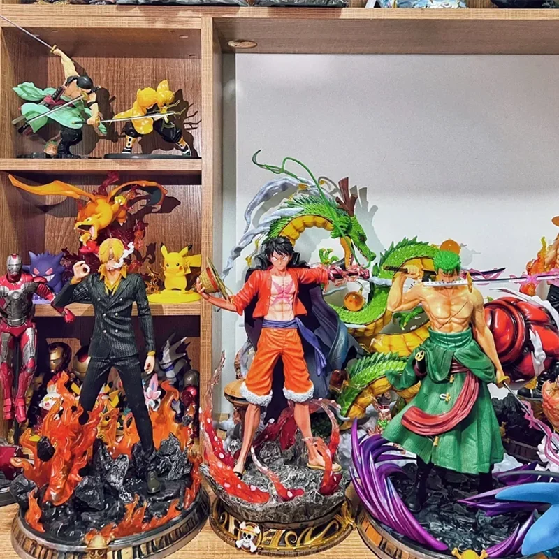Фото One Piece Gk Manqi Flow Cherry Luffy сверхмощный поток Cherry Fire Luffy Can светильник Up фигурка коллекционная игрушка №2