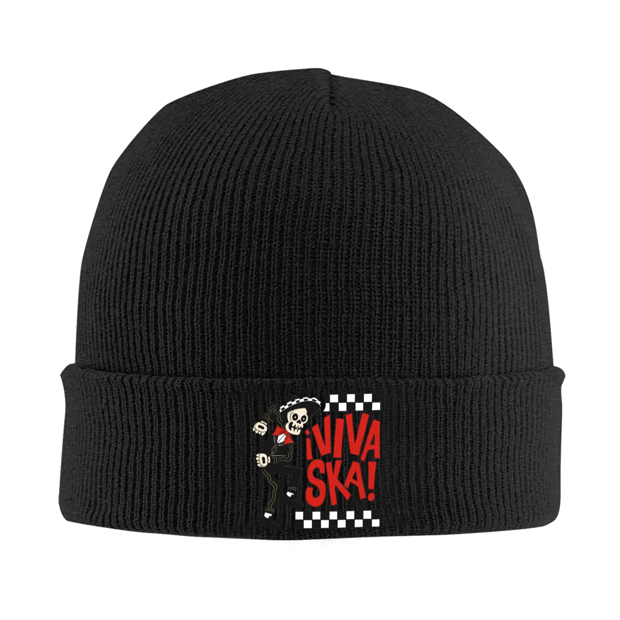 Шапки-бини SKA Calypso Skullies на заказ для мужчин и женщин, уличная одежда унисекс, зимняя теплая вязаная шапка для взрослых, ямайские шапки-манто
