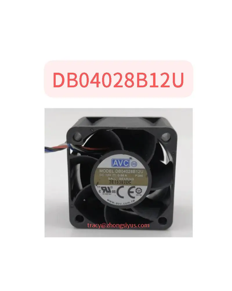 Новый оригинальный DB04028B12U 4028 12 В 0,66 А 4 см 4-проводной серверный вентилятор с ШИМ