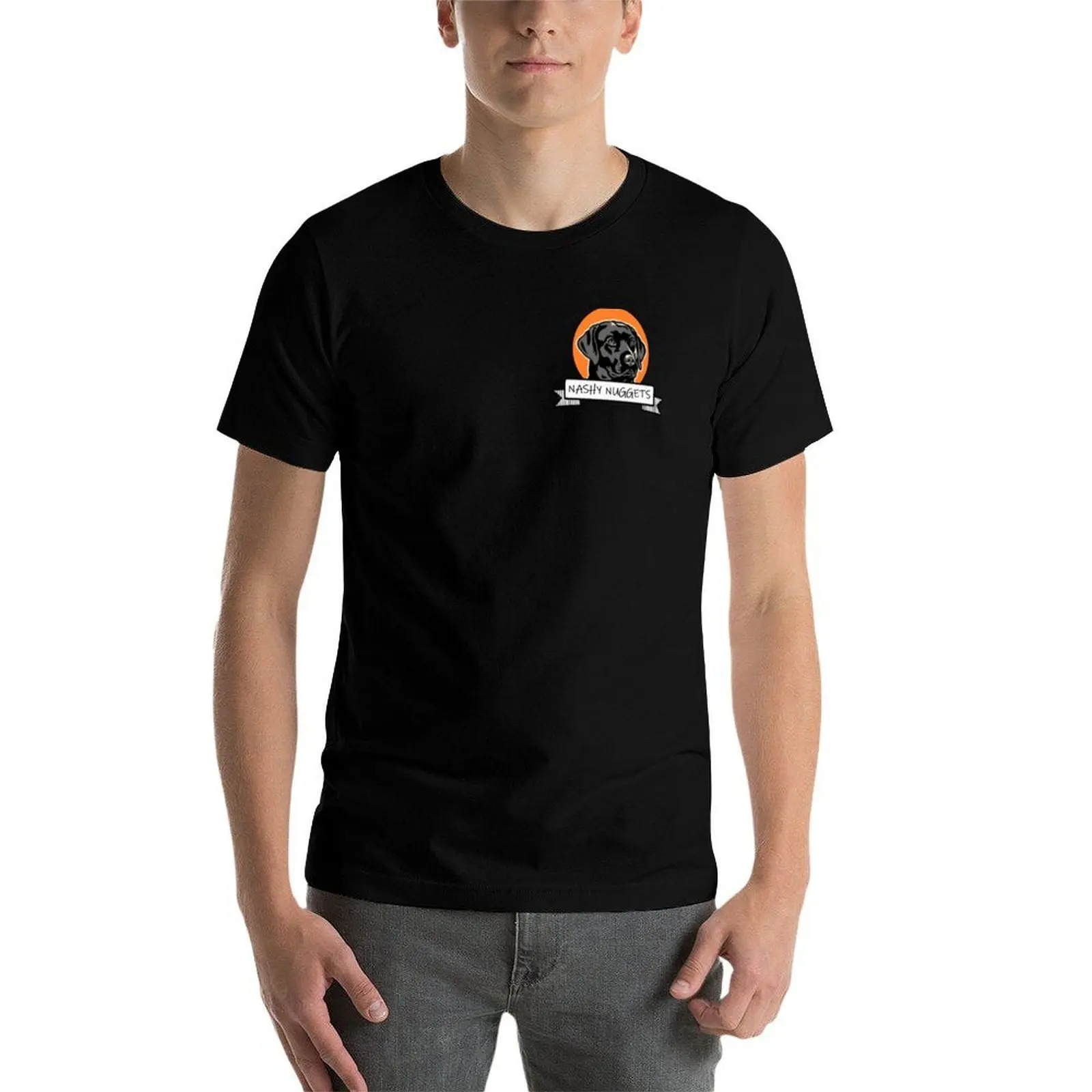 Фото Nashy nuggets T-Shirt man t shirt cotton high quality anime t shirts for man T-Shirt №5