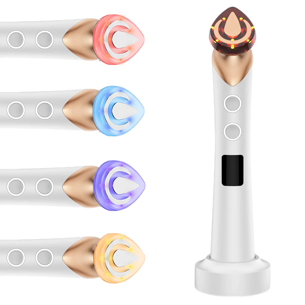 2025 Age-r Booster Pro TikTok Трендовые продукты Микротоковая терапия Ems и красная светодиодная горячая розовая электрическая для лица EP
