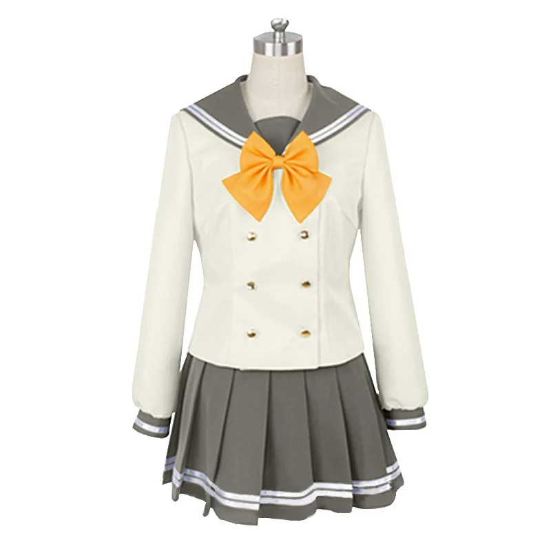 Фото Love Live Sunshine Aqours зимняя школьная форма Uranohoshi Takami Chika Watanabe You костюм моряка аниме костюмы для косплея №4