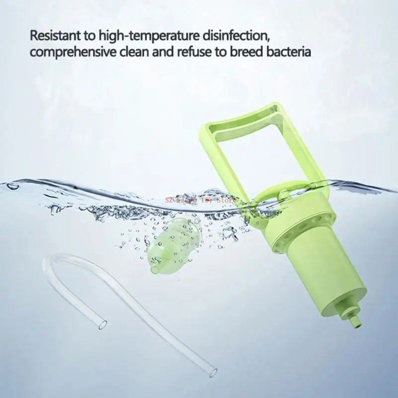 Фото 96GC Baby Nasal Aspirator Handheld Chemer Chemer Safe and Comelead для малышей №5