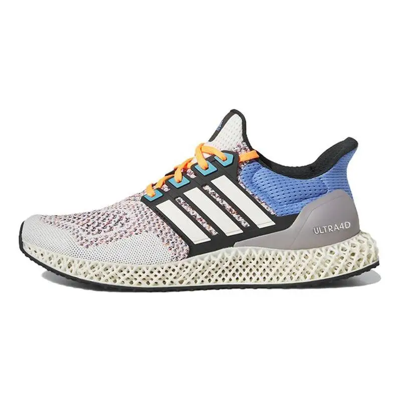 кроссовки adidas Ultra 4D Chalk Blue Fusion Orange HP9735