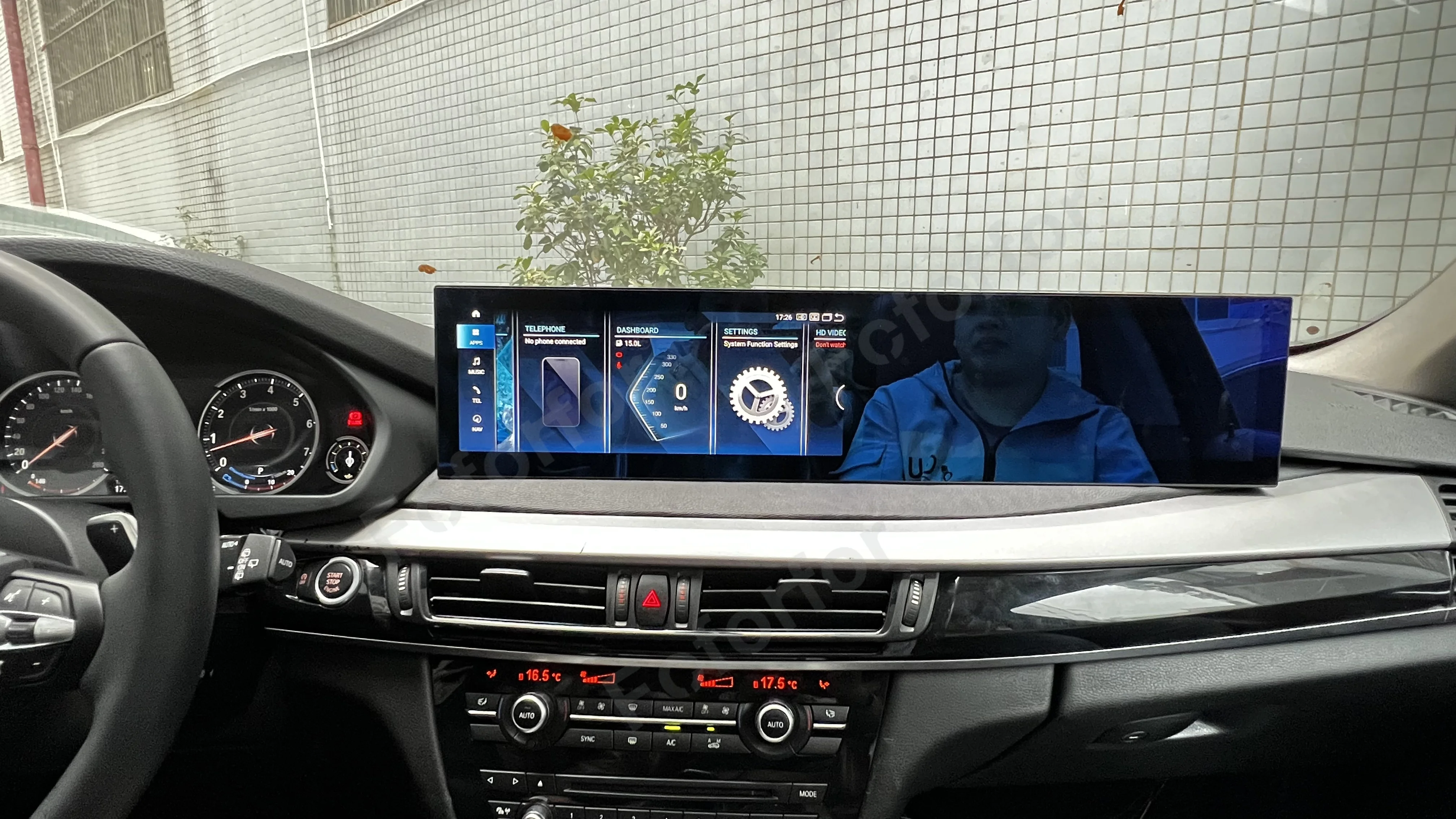 Фото Android 13 двойной экран для BMW X5 2014-2017 автомобильный мультимедийный плеер Carplay стерео GPS навигация авто радио цифровой головное устройство DSP №3