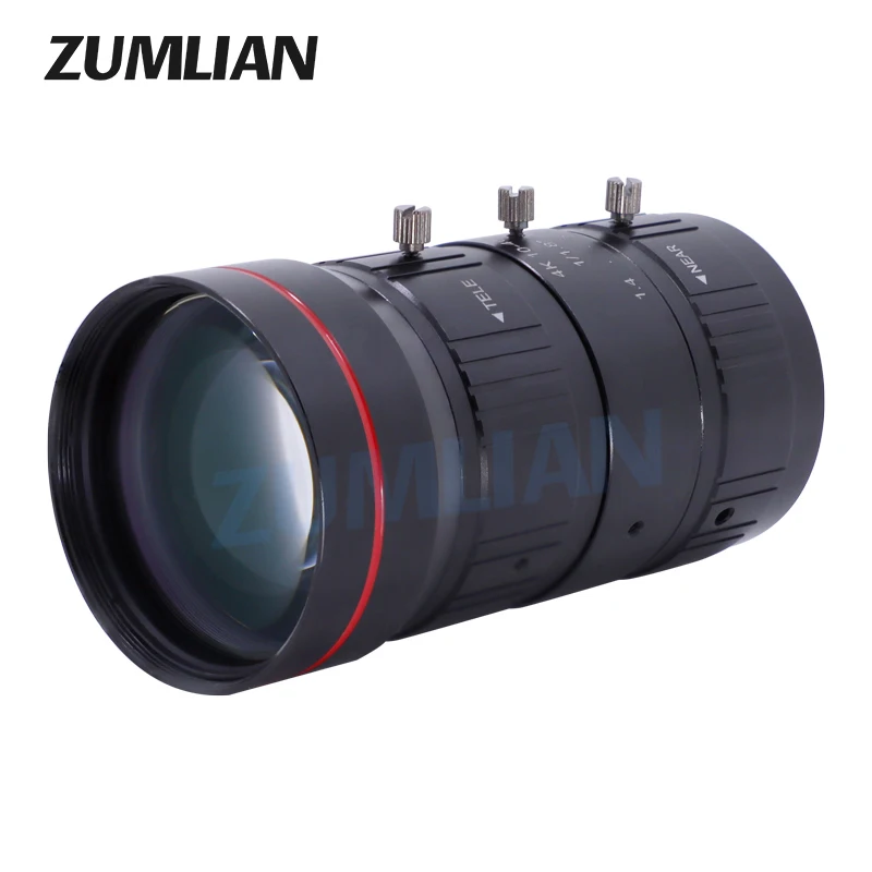 Фото ZUMLIAN 10-40 мм объектив с переменным фокусным расстоянием 1/1,8 дюйма C-Mount F1.4 CCTV с низким уровнем искажений 8MP камеры видеонаблюдения зум-объективы №4
