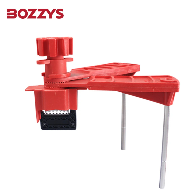 BOZZYS Универсальная блокировка клапана, небольшая промышленная блокировка с двойной рукояткой для обеспечения безопасности