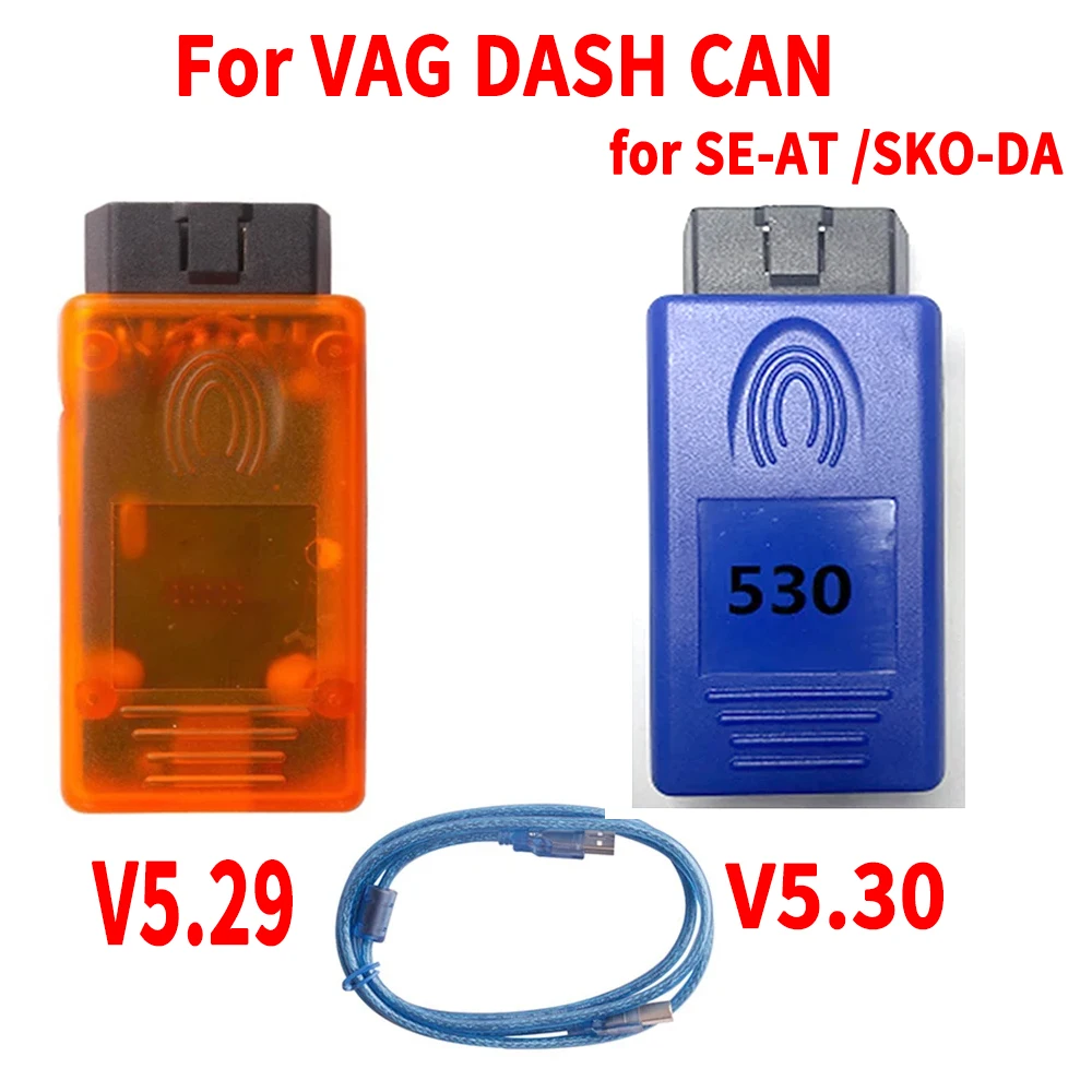 Для VAG DASH CAN V5.29 V5.30 для S-KODA автомобильные диагностические инструменты сканер кода иммобилайзер EEprom программатор ключей VAGdash-CAN