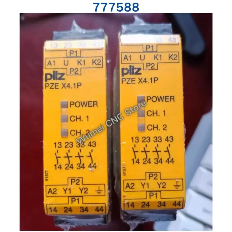 новое реле PILZ PZE X4.1P 777588