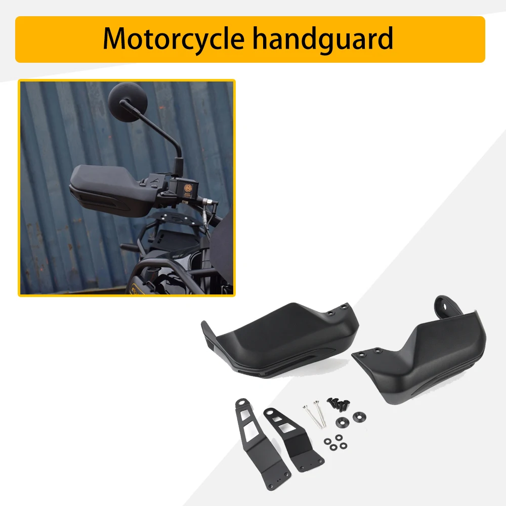 Royal Enfield Himalayan 450 2024-2025 Защитные ограждения для рук мотоцикла с защитой лобового стекла, прочный чехол для приключений и туризма для бездорожья