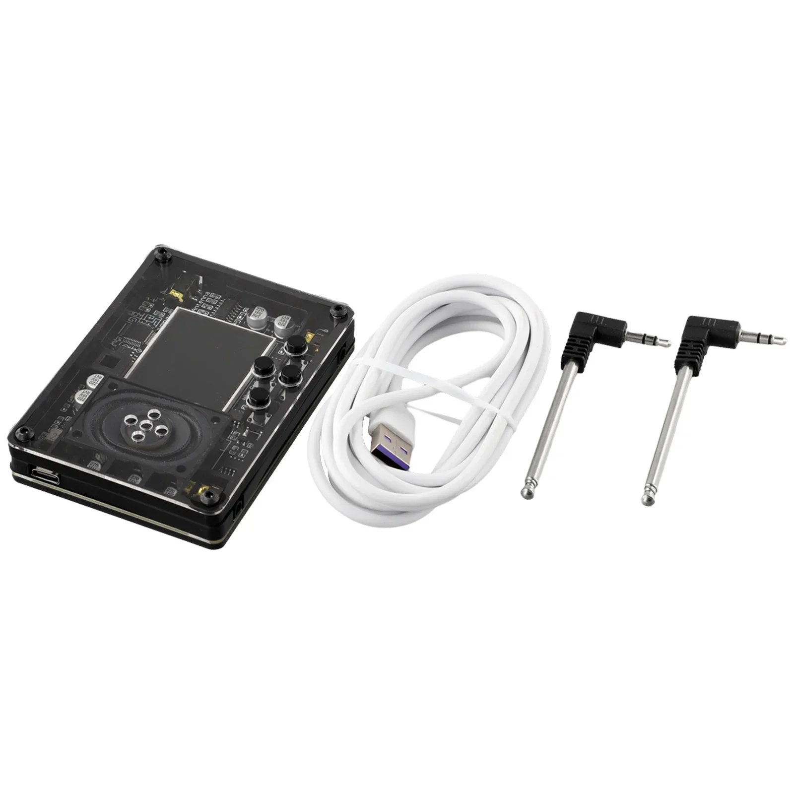 Фото Теплые советы Mini Theremin Type-c USB кабель антенна диапазон управления удобный экран дисплей Автономные динамики №2