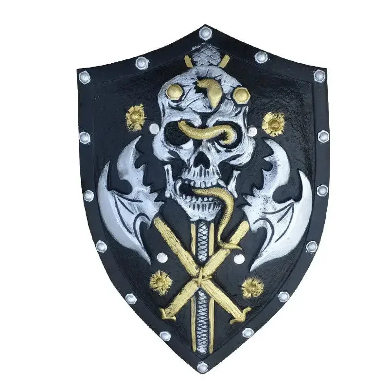 Фото CyCosplay 300 Воины Спарта, солдат Щит WOW King Llane Lion Shield, костюм, нарядное платье, вечерние, аниме, сценическое шоу, реквизит, бар дек №4