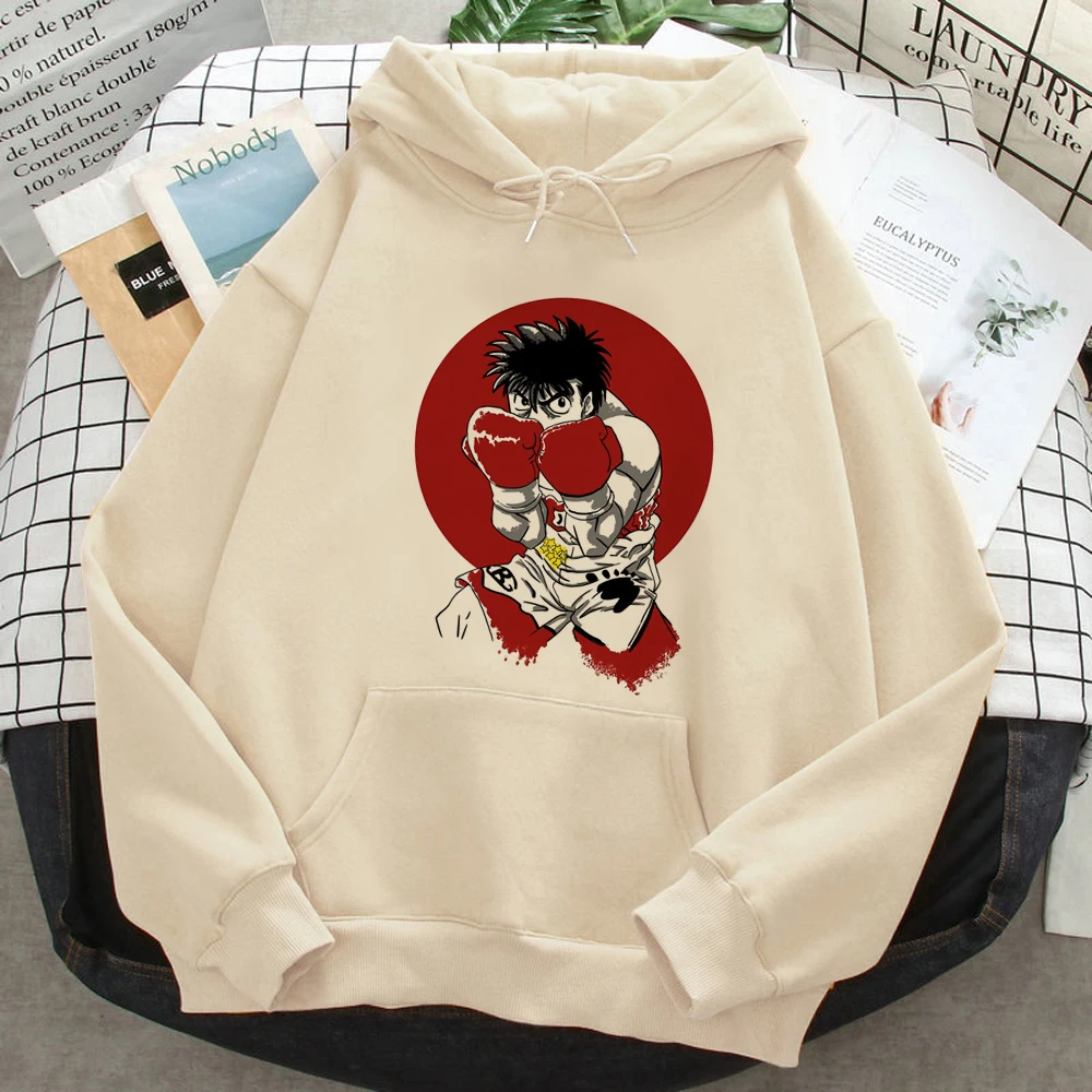Kbg Hajime No Ippo Kaus толстовки для женщин Готический Топ с длинным рукавом y2k Kawaii пуловер Женский японский спортивный костюм