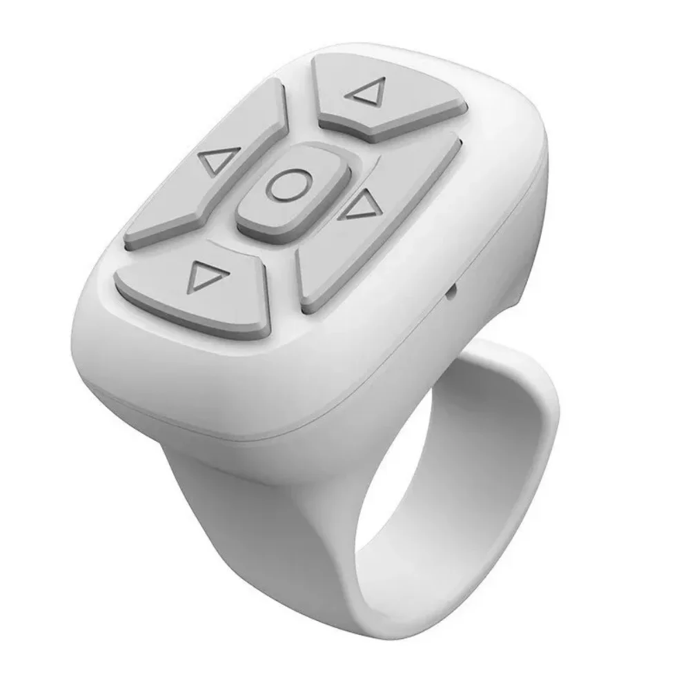 Контроллер Bluetooth Smart Ring для видео TikTok, автоматический переворот страниц, устройство чтения электронных книг, селфи-камера, пульт дистанционного управления для iPhone Android