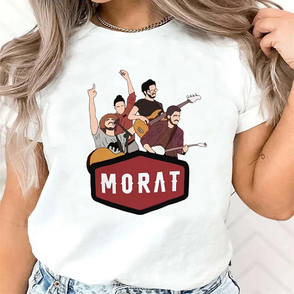 Фото Женская футболка Morat, классическая женская футболка в стиле хип-хоп в стиле аниме 2000-х годов, уличная футболка в стиле панк, гранж, Харадзюку №2
