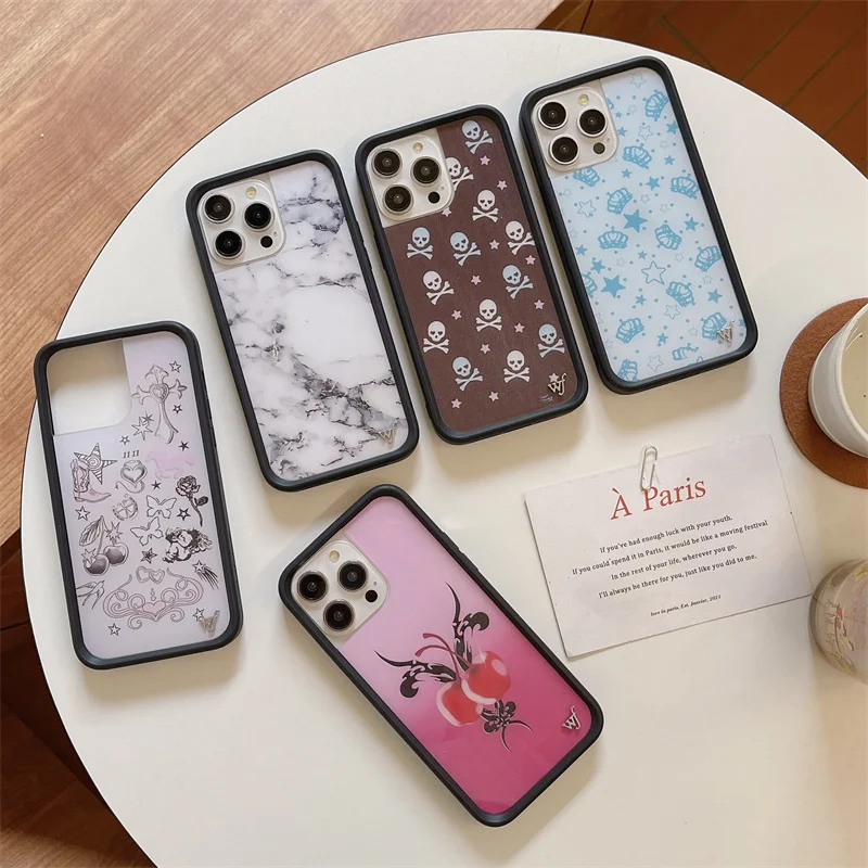 Чехол для iPhone 15 14 13 Pro Max 13pro 14pro 15pro WF crown