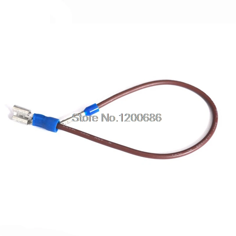 UL1007 18AWG E1512 FDFD2-250 Red 6,3 мм Изолированная лопатка ОБЖИМНАЯ фотоэлектрическая проводка для переключателя на переключатель