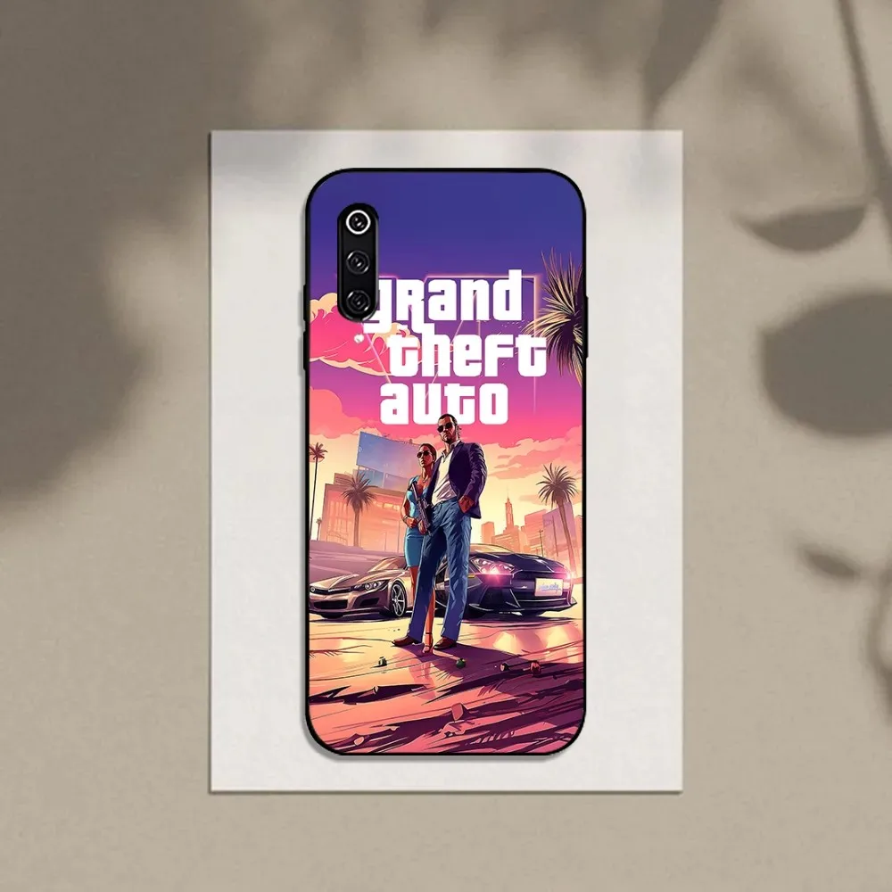 Фото Чехол для телефона G-GTA 6 G-Grand Theft A-Auto VI для Xiaomi 11 Redmi Note 11 5G 8T 9A 9 10T Note8Pro Note 9 12SUltra, черный чехол №2