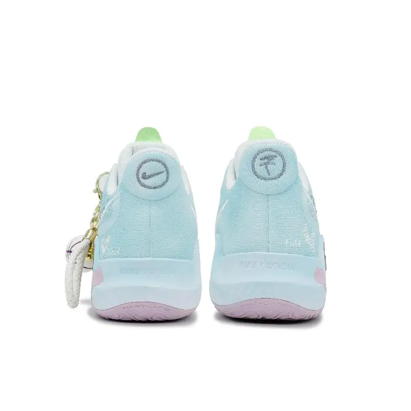 Фото 【Настроить】Nike KD Trey 5 IX винтажные баскетбольные кроссовки унисекс средней высоты желтые/синие кроссовки DJ6922-100 №5