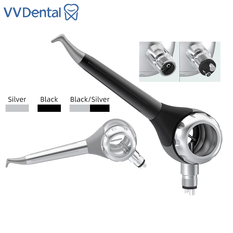 VVDental Dental Air Prophy Полировальный блок Струйная стоматология Одонтология Отбеливающий спрей-полировщик Пескоструйная машина 2/4 отверстия