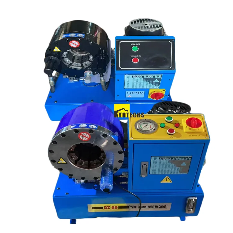 DX68 DX69 Портативная машина для обжима тормозных шлангов Портативная обжимная машина Гидравлический пресс для обжима кабелей и проводов