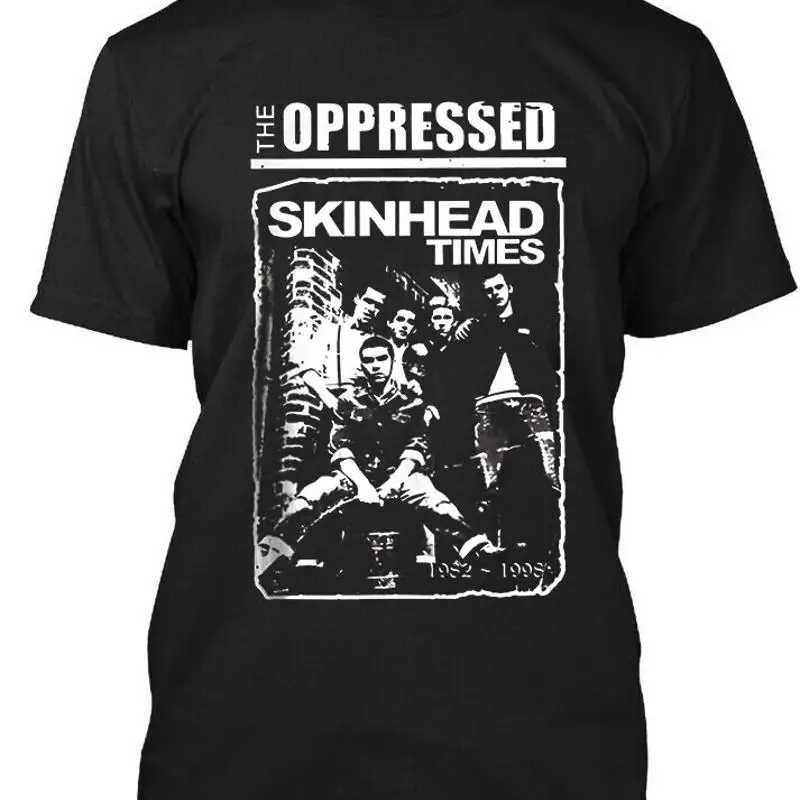Новая популярная музыкальная футболка The Oppressed Skinhead Times Wales, размер S 4Xl
