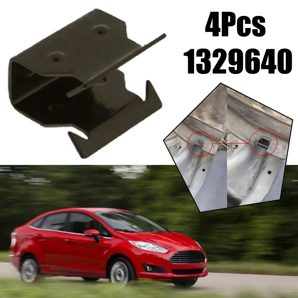 Фото Клипсы для отделки автомобильной панели Ford Focus 1998-2023, черные Сменные аксессуары, практичные №3