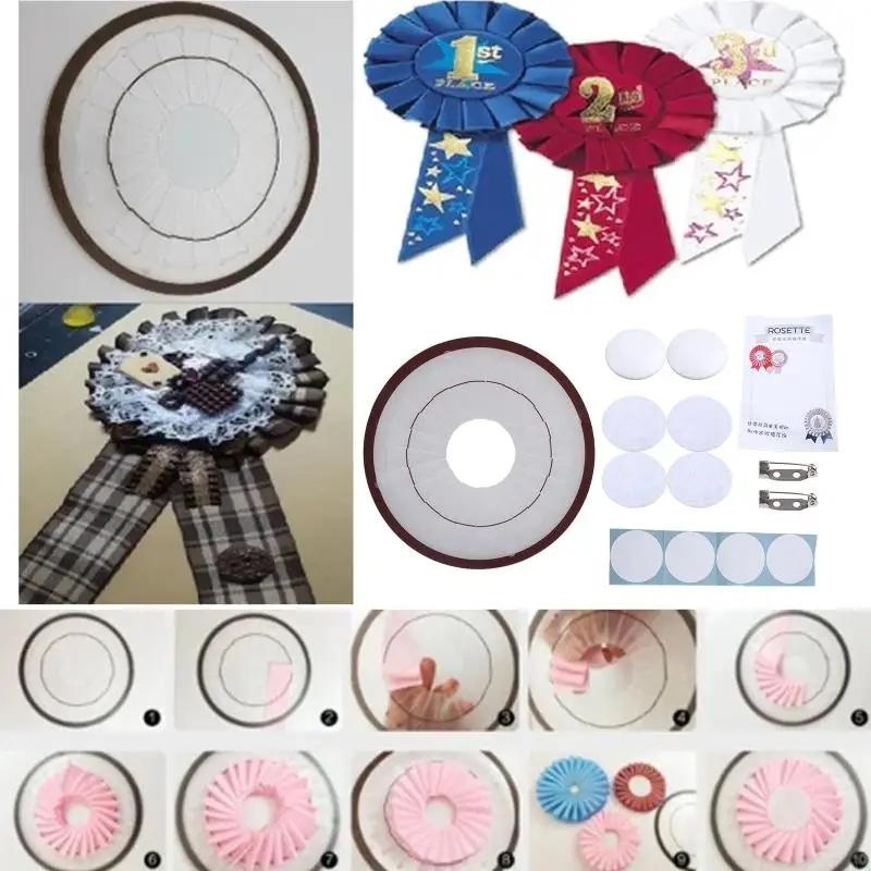 Фото 103A Maker Rosette Maker DIY Paper Back Rosett №3