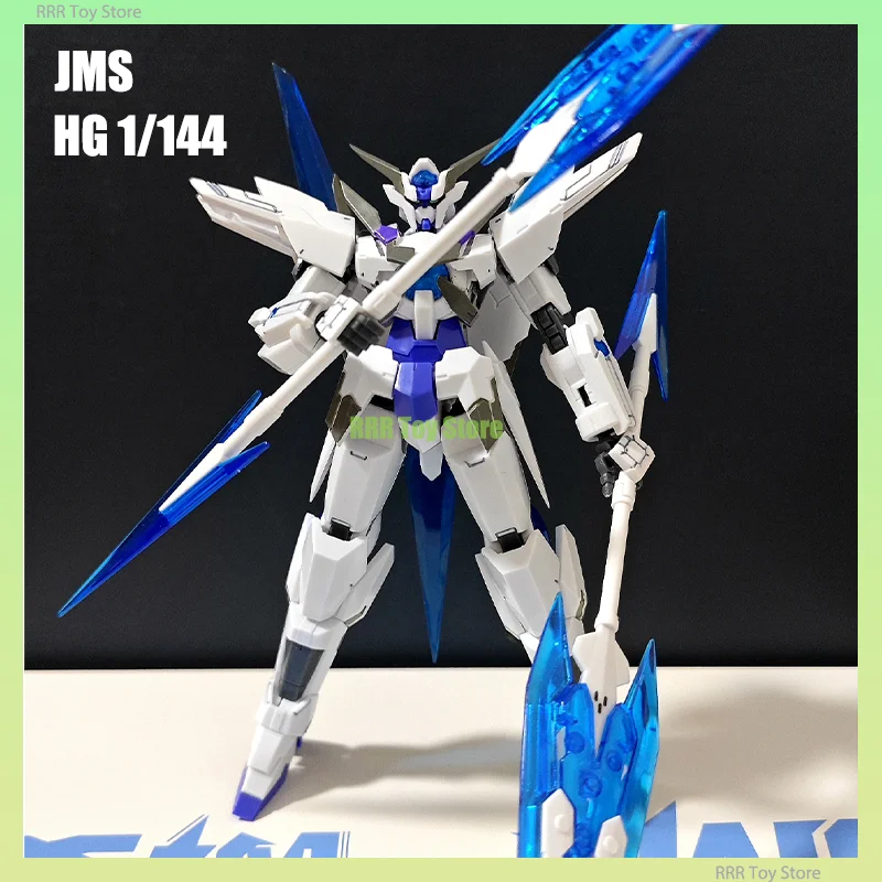 Фото JMS HG 1/144 переходная модель в комплекте, статуэтка робота в сборе, пластиковая модель, коллекционная детская кукла, игрушка в подарок №1