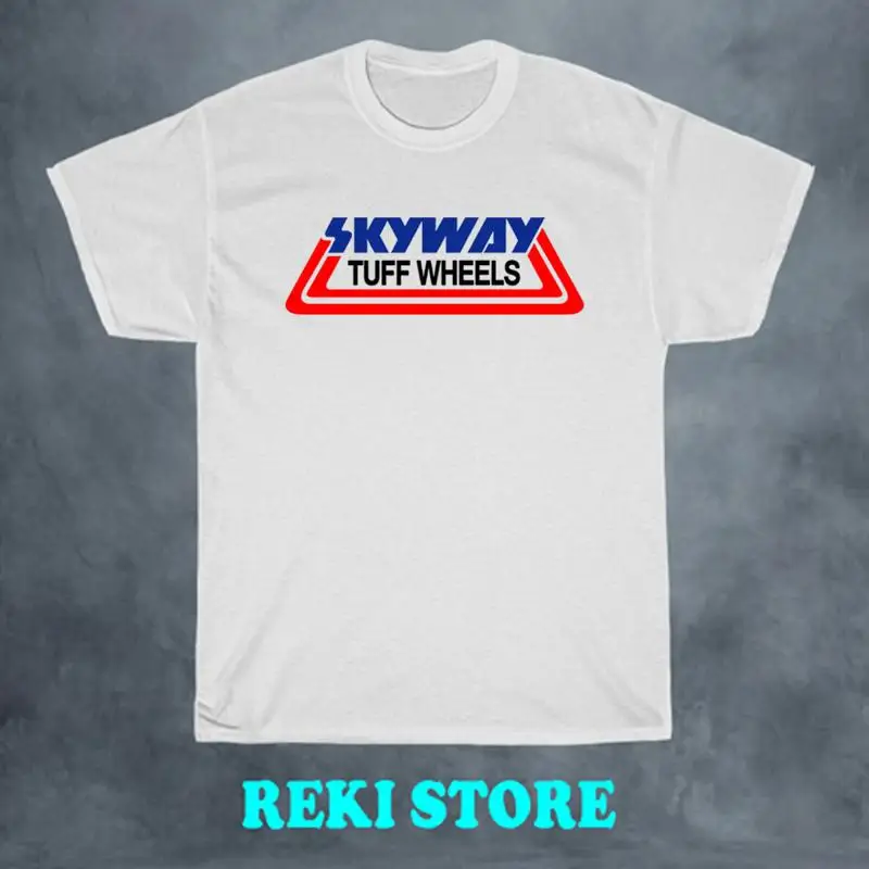 Мужская белая футболка Skyway Tuff Wheels, размер S 5XL