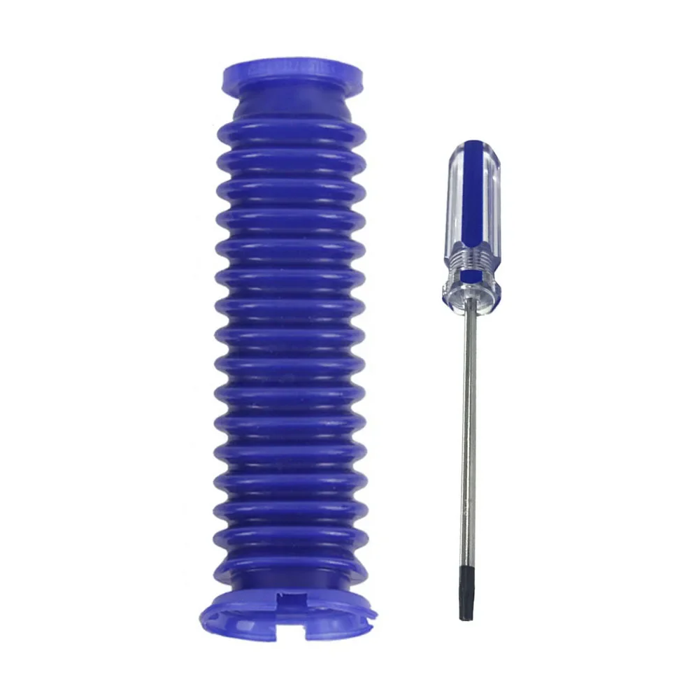 Основный всасывающий шланг для напольной головки DYSON SV19, предназначенный для пылесосов OMNI GLIDE. Шланг и отвертка.