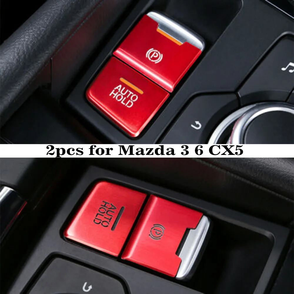 2 шт./комплект, декоративные кнопки для Mazda 3 6 CX5